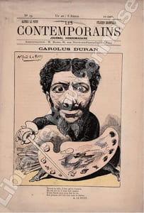 Les Contemporains, Journal hebdomadaire. Carolus Durand.