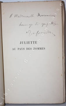 Juliette au pays des hommes.. GIRAUDOUX (Jean).