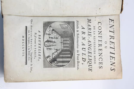 Entretiens ou conférences de la Révérende Mère Marie-Angélique Arnauld, Abbesse & réformatrice de Port-Royal.