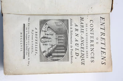 Entretiens ou conférences de la Révérende Mère Marie-Angélique Arnauld, Abbesse & réformatrice de Port-Royal.