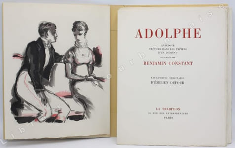 Adolphe. Anecdote trouvée dans les papiers d'un inconnu.