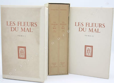 Les fleurs du mal. Édition ornée de 32 eaux-fortes originales par Maurice Leroy.