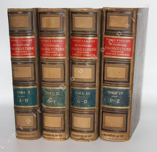 Dictionnaire d'Agriculture. Encyclopédie agricole complète. [...] Ouvrage illustré d'un grand nombres de gravures.