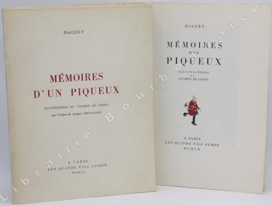 Mémoires d'un piqueux. Illustrations du vicomte de Conny, avec préface de Jacques Chevalier.