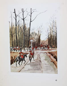 Mémoires d'un piqueux. Illustrations du vicomte de Conny, avec préface de Jacques Chevalier.