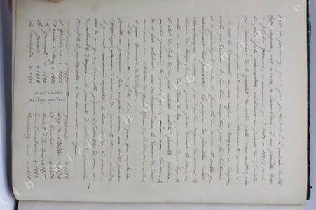 Copie manuscrite du XIXe siècle de 650 titres, actes, quittances, portant le titre de : "MUTUA TRANSMARINA ET SECURITATES. Obligations contractées outremer et garanties données aux prêteurs".