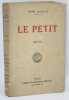 Le Petit. . BACHELIN (Henri). 