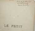 Le Petit. . BACHELIN (Henri). 