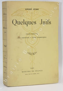 Quelques juifs. Israël Zangwill - Otto Weininger - James Darmesteter.