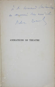 Animateurs de Théâtre.