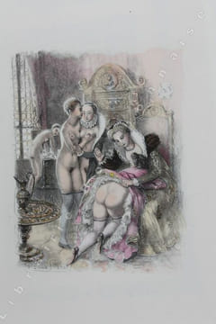 La Vie des Dames Galantes. Illustrations de P. E. Bécat.. BRANTÔME (Pierre de Bourdeille, Seigneur de) - [BECAT (Paul-Emile)].