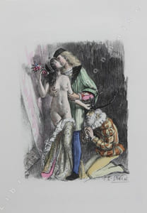 La Vie des Dames Galantes. Illustrations de P. E. Bécat.