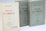 Voyage en Orient. Révision du texte et introduction par Henri Clouard.. NERVAL (Gérard de).