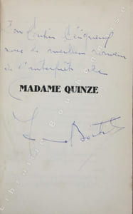 Madame Quinze. 