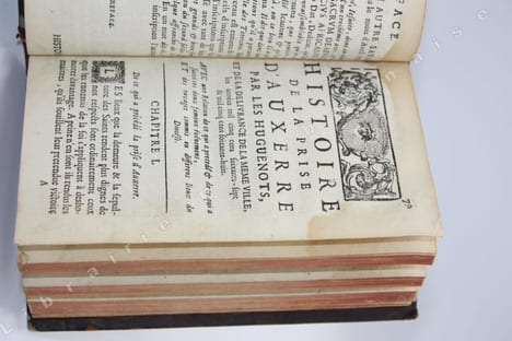 Histoire de la prise d'Auxerre par les huguenots, et de la délivrance de la même ville, les années 1567 & 1568. Avec un récit de ce qui a précédé & ...