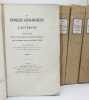 Les époques géologiques de l'Auvergne. Avec 170 planches ou figures, dont plusieurs coloriées et des autographes de Dolomieu, d'Hauy & de De Saussure ...