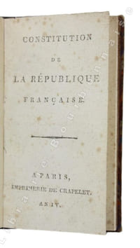 Constitution de la République française.