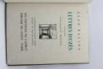 Lettres d'Uzès. Commentées par Jean-Jacques Brousson.. RACINE (Jean).