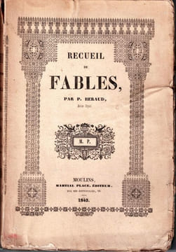 Recueil de fables par M. Béraud, Ancien député. . BERAUD (Pierre). 