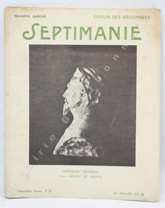 Septimanie. Numéro spécial. Edition des Bibliophiles. Cinquième année, N°53.