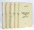 La Presse périodique en Franche-Comté des origines à 1870. Tomes 3, 4, 5, 6, 7. . VOGNE (Marcel).