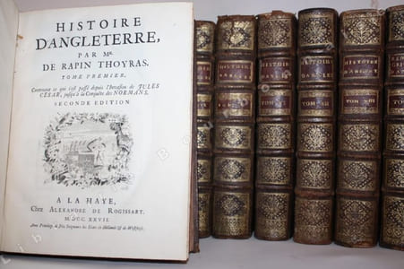 Histoire d'Angleterre. Seconde édition. [15 volumes in-4].