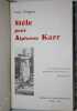 Stèle pour Alphonse Karr. . VIRLOGEUX (Louis).