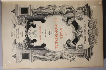La Dame de Monsoreau. Dessins de Maurice Leloir.