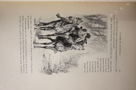 La Dame de Monsoreau. Dessins de Maurice Leloir.