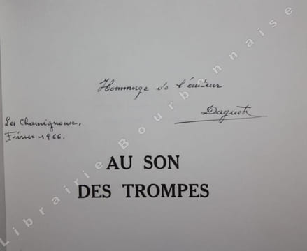 Au son des trompes. Anecdotes choisies.. DAGUET.