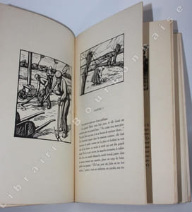 Le Père Perdrix. Trente deux bois originaux de DESLIGNERES. 