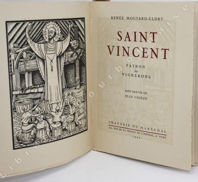Les saints patrons. . MOUTARD-ULDRY (Renée) - [CHIEZE (Jean)].