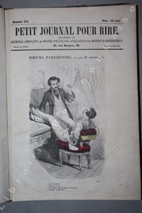 PETIT JOURNAL POUR RIRE. Au bureaux du Journal amusant, du Musée Français-Anglais et des Modes parisiennes.