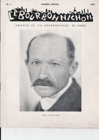 LE BOURBONNICHON Organe de "La Bourbonnaise" de Paris. N°4.
