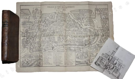 Notice sur l'ancien royaume des auvergnats, et sur la ville de Clermont. . DELARBRE (Antoine). 