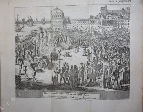 Histoire des inquisitions, où l'on rapporte l'origine & le progrès de ces tribunaux, leurs variations, la forme de leur juridiction, & l'extrait du ...