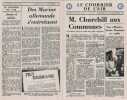 Le courrier de l'air. Apporté par la R.A.F. Londres le 10 septembre 1942. . LE COURRIER DE L'AIR