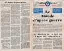 Le courrier de l'air. Supplément spécial. . LE COURRIER DE L'AIR