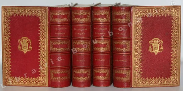 Breviarum romanum ex decreto Sacrosancti Concilii tridentini restitutum S. Pii V., Pontificis Maximi, jussu editum Clementis VIII. et Urbani VIII. Auctoritate Recognitum cum Officiis sanctorum. Pars verna, aestina, autumnalis et hiemalis.