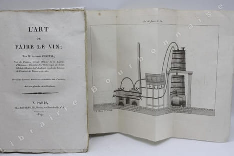 L'Art de faire le vin. Deuxième édition, revue et augmentée par l'auteur.. CHAPTAL (Jean-Antoine).