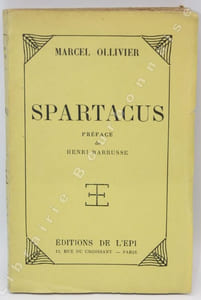 Spartacus. Préface de Henri Barbusse. 