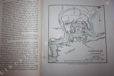 Cinq années au Congo. 1879-1884. Voyages - Explorations - Fondation de l'état libre du Congo. Traduit de l'anglais par Gérard Harry. Ouvrage illustré ...
