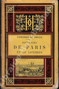 Souvenirs de Paris et de Londres. Ttraduit de l'italien avec l'autorisation de l'auteur par Mme J. Colomb. Seconde édition illustrée de 18 gravures sur bois.