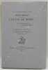 L'étang de Berre. . MAURRAS (Charles).