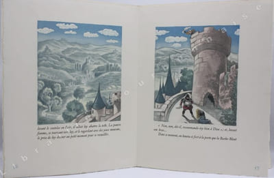 Les Contes de Perrault. Précédés d'une préface de l'auteur et illustrés d'eaux-fortes originales en couleurs par André Collot.