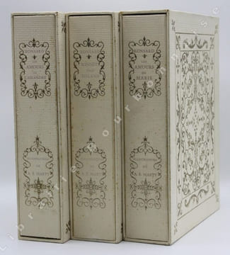 Les Amours : Les amours de Maries - Les amours de Cassandre - Sonnets pour Hélène.. RONSARD (Pierre de) - [MARTY (A. E.)]. 
