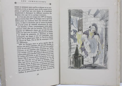 Les Confessions du Comte de ***.. DUCLOS (Charles) - [POUZET (Maurice)].
