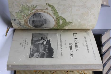 Les colonies françaises. [23 tomes].  . [Exposition universelle de 1900. Les colonies françaises]. 