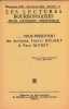 Les Lectures Bourbonnaises, revue littéraire ...vous présentent les écrivains Franz Brunet & Paul Moret.. BRUNET (Franz) - MORET (Paul).