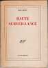 Haute surveillance. . GENET (Jean).